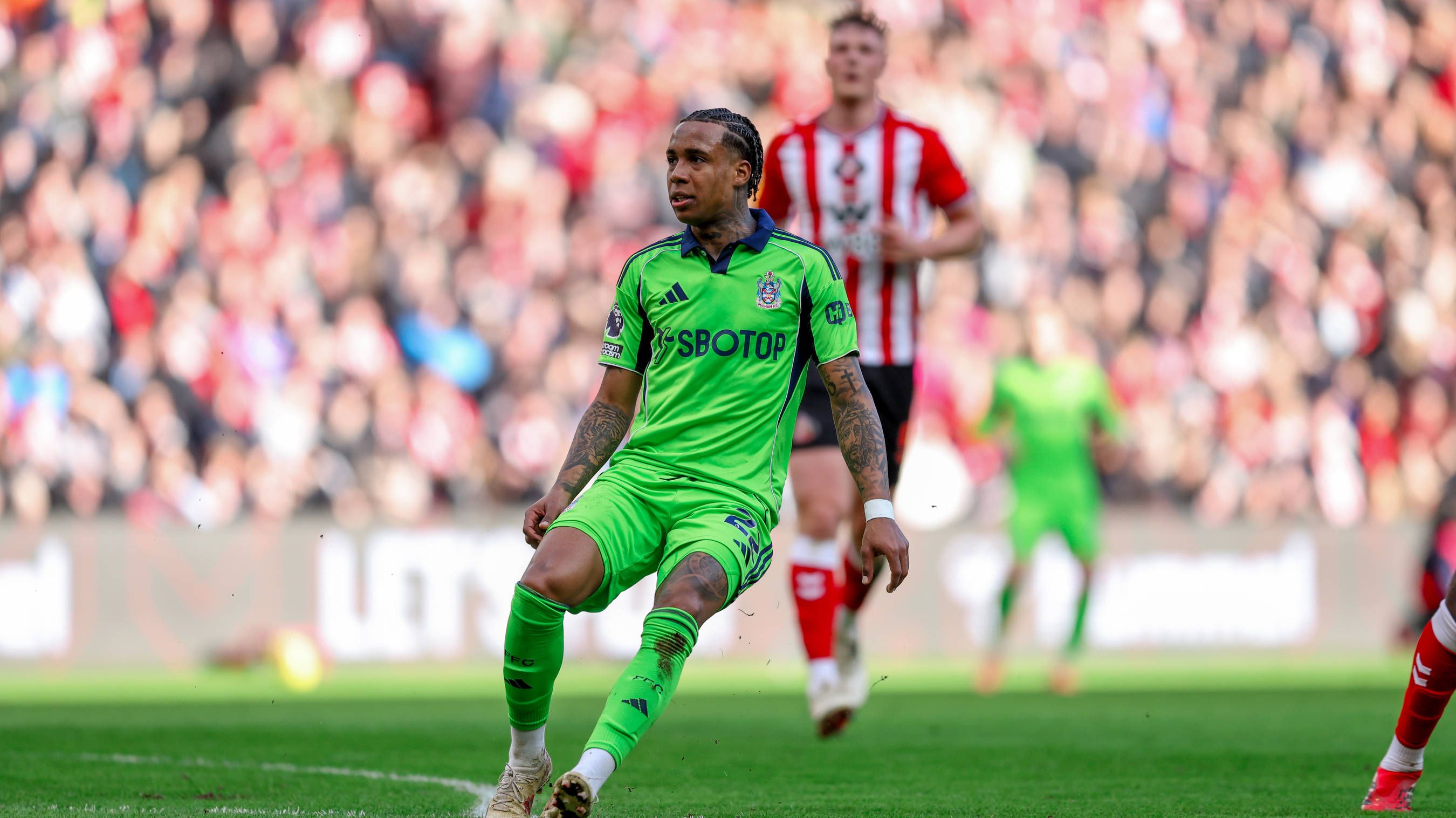 Fulham midfielder Kevin 22 during the Premier League match between Sunderland and Fulham at the Stadium Of Light