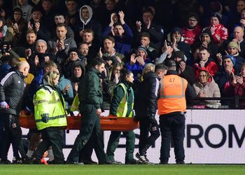 Injury scare for Eric Chelle as Super Eagles star suffers knock in Nottingham Forest vs Exeter clash