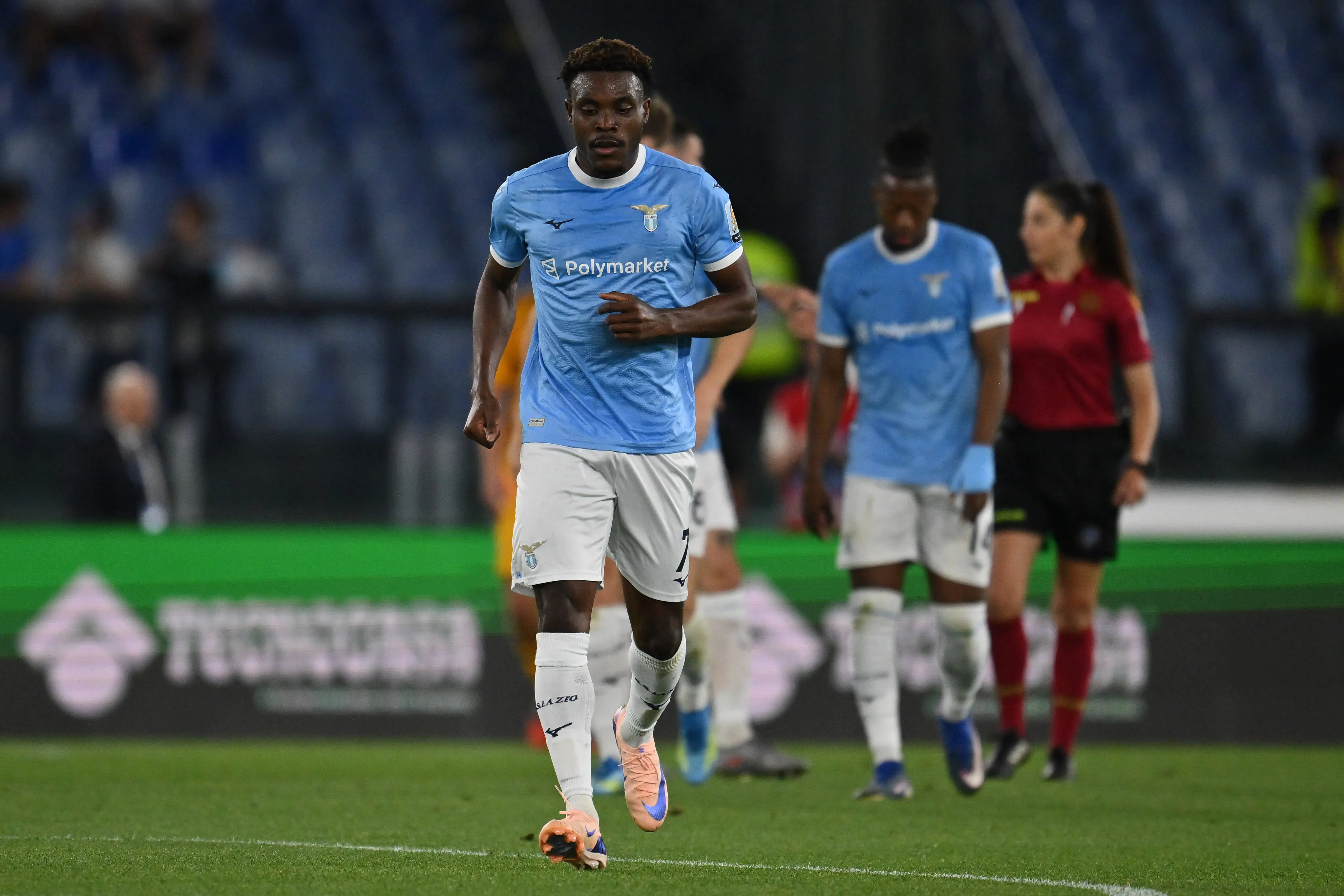 Super Eagles and Lazio midfielder Fisayo Dele-Bashiru 
