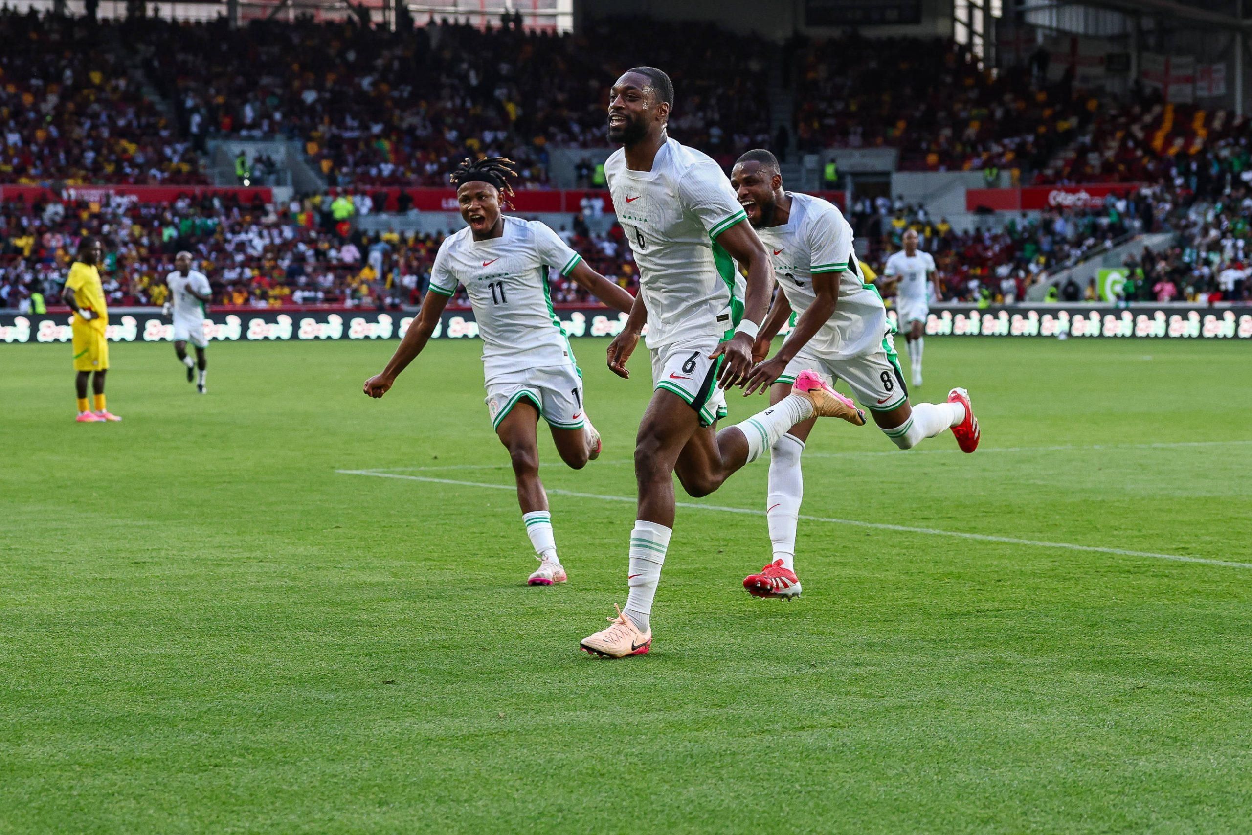 Super Eagles of Nigeria at the Unity Cup