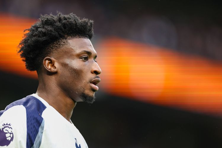 Tottenham Hotspur v Aston Villa Premier League 19/10/2025. Tottenham Hotspur midfielder Mohammed Kudus 20 during the Premier League match between Tottenham Hotspur and Aston Villa at Tottenham Hotspur Stadium, London, United Kingdom on 19 October 2025. London Tottenham Hotspur Stadium London United Kingdom Editorial use only DataCo restrictions apply See www.football-dataco.com , Copyright: xToyinxOshodix PSI-23050-0128