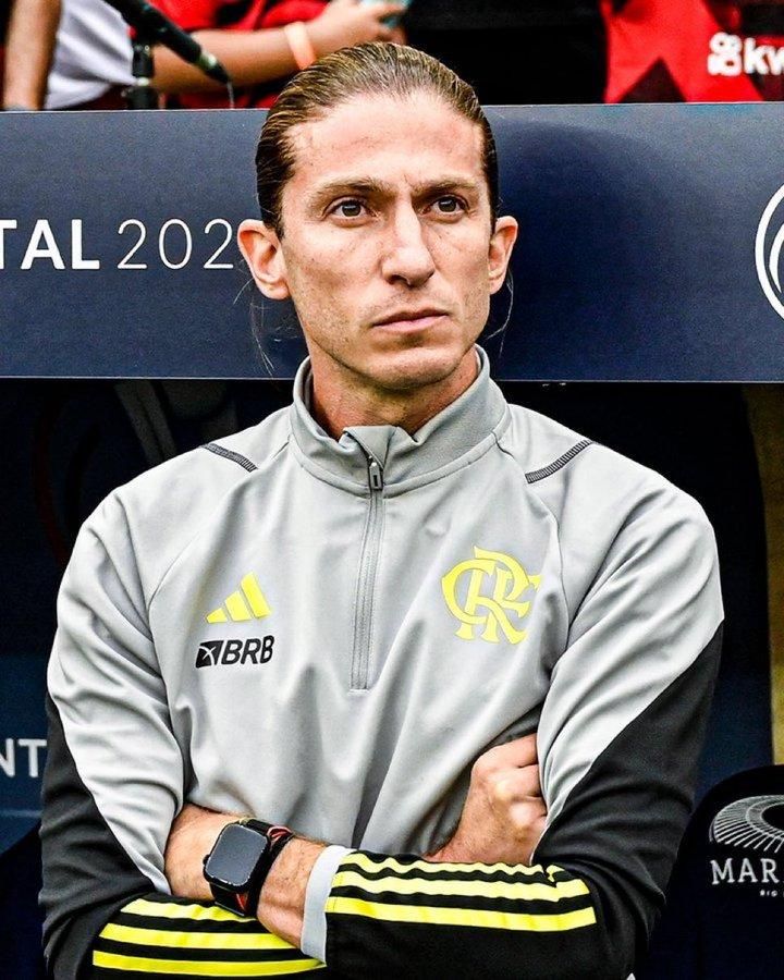 Flamengo head coach Filipe Luís. Photo Credit X 