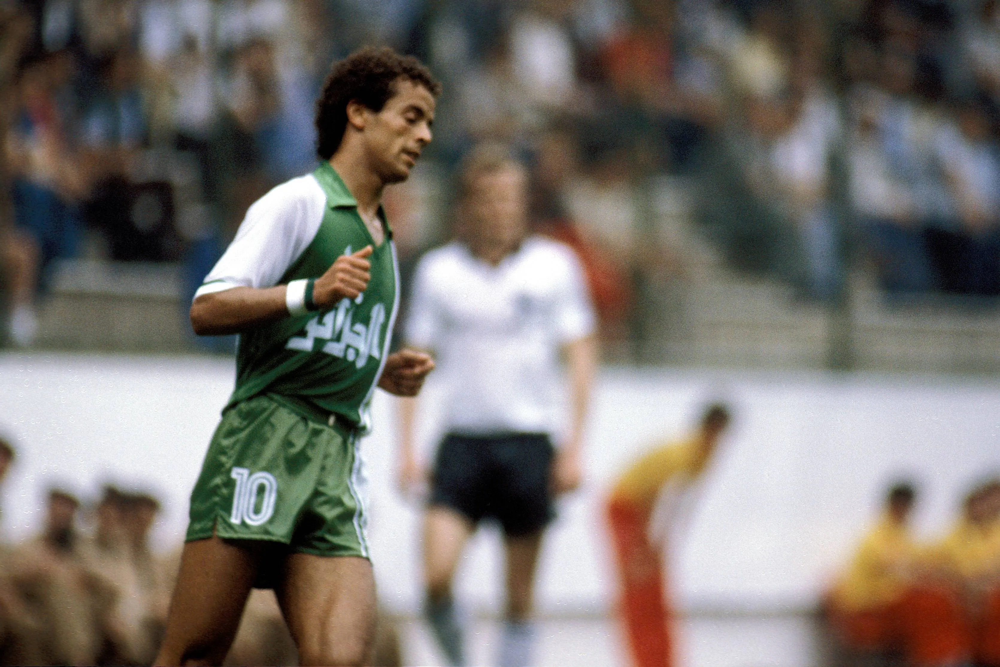 Lakhdar Belloumi for Algeria.