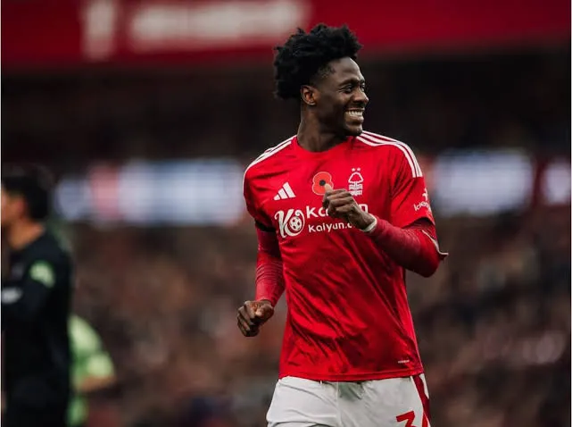 Nottingham Forest star Ola Aina