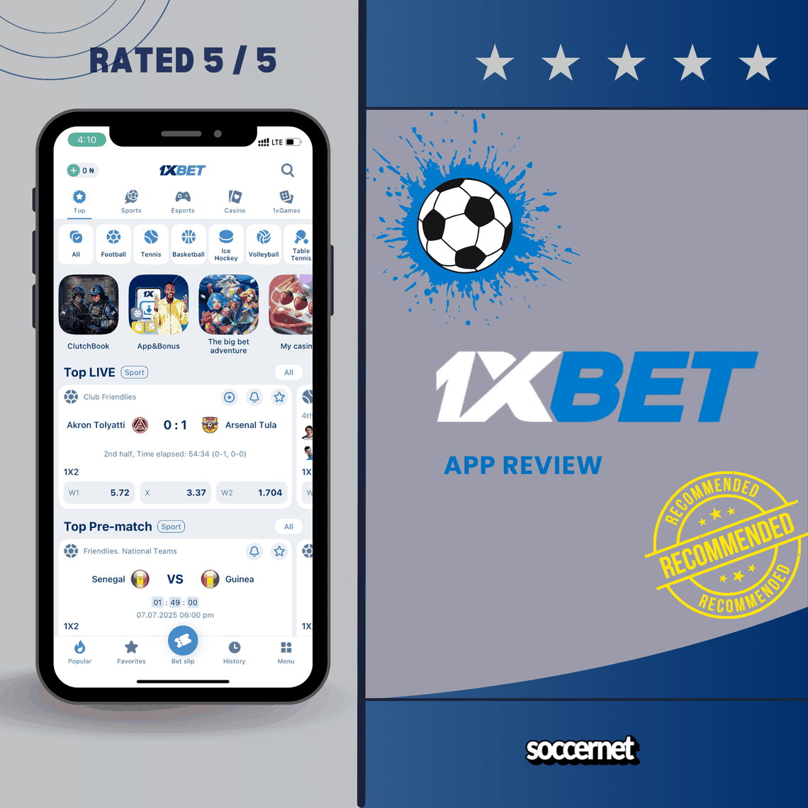 1xBet App: Download for free on Android & iOS (2025)