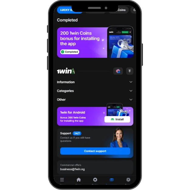 1win app