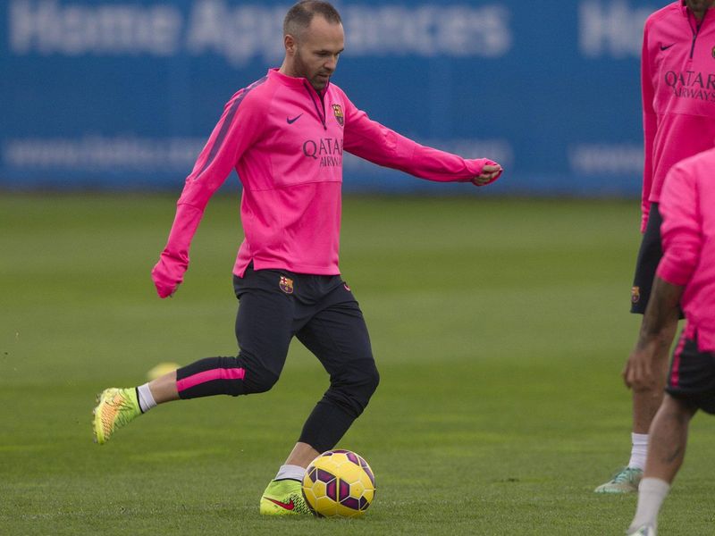 Iniesta In Squad To Face Huesca Andres Iniesta - FlyBarca