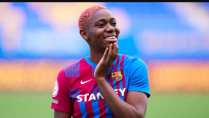 “She deserves this” – Super Falcons’ great showers praise on award-winning Barcelona striker Oshoala