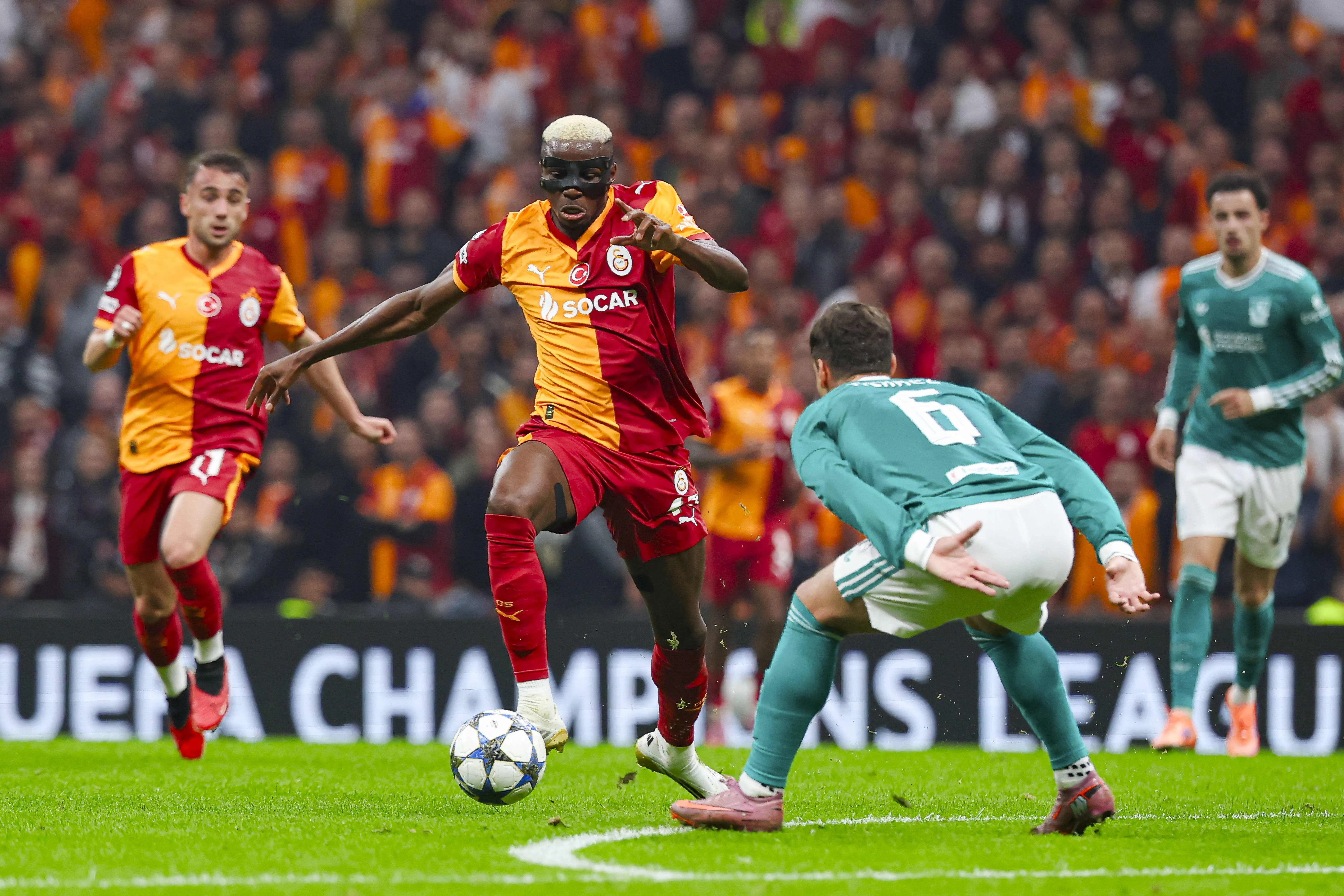 Victor Osimhen Against Liverpool.
