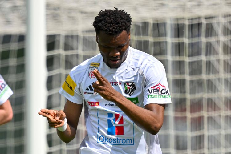 Nigeria and Wolfsberger star Chibuike Nwaiwu. 