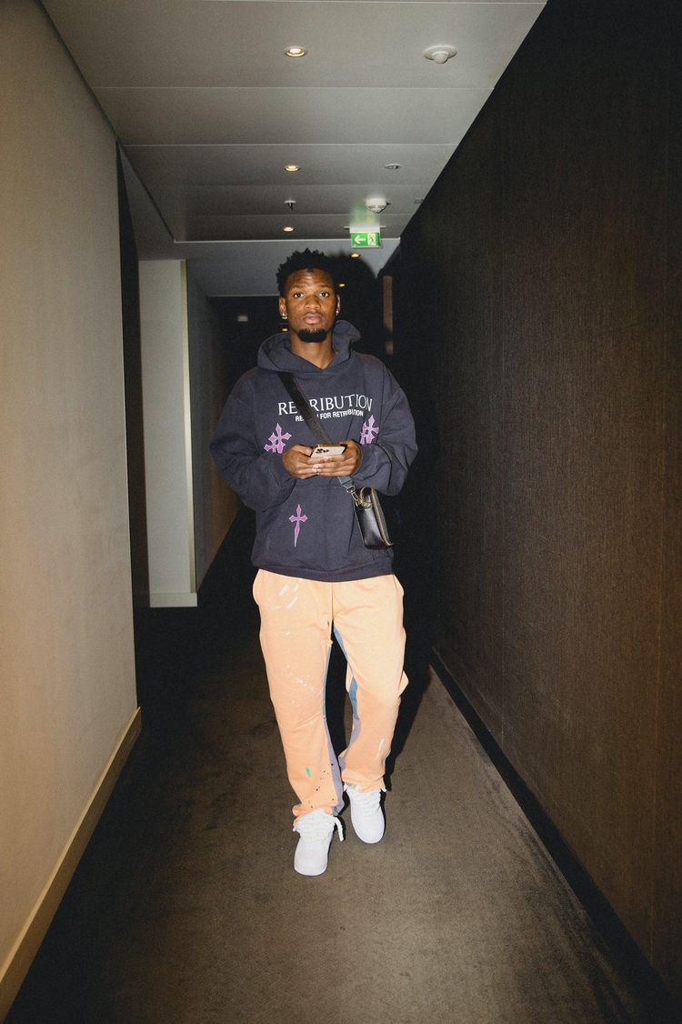 Nigerian midfielder Samson Tijani