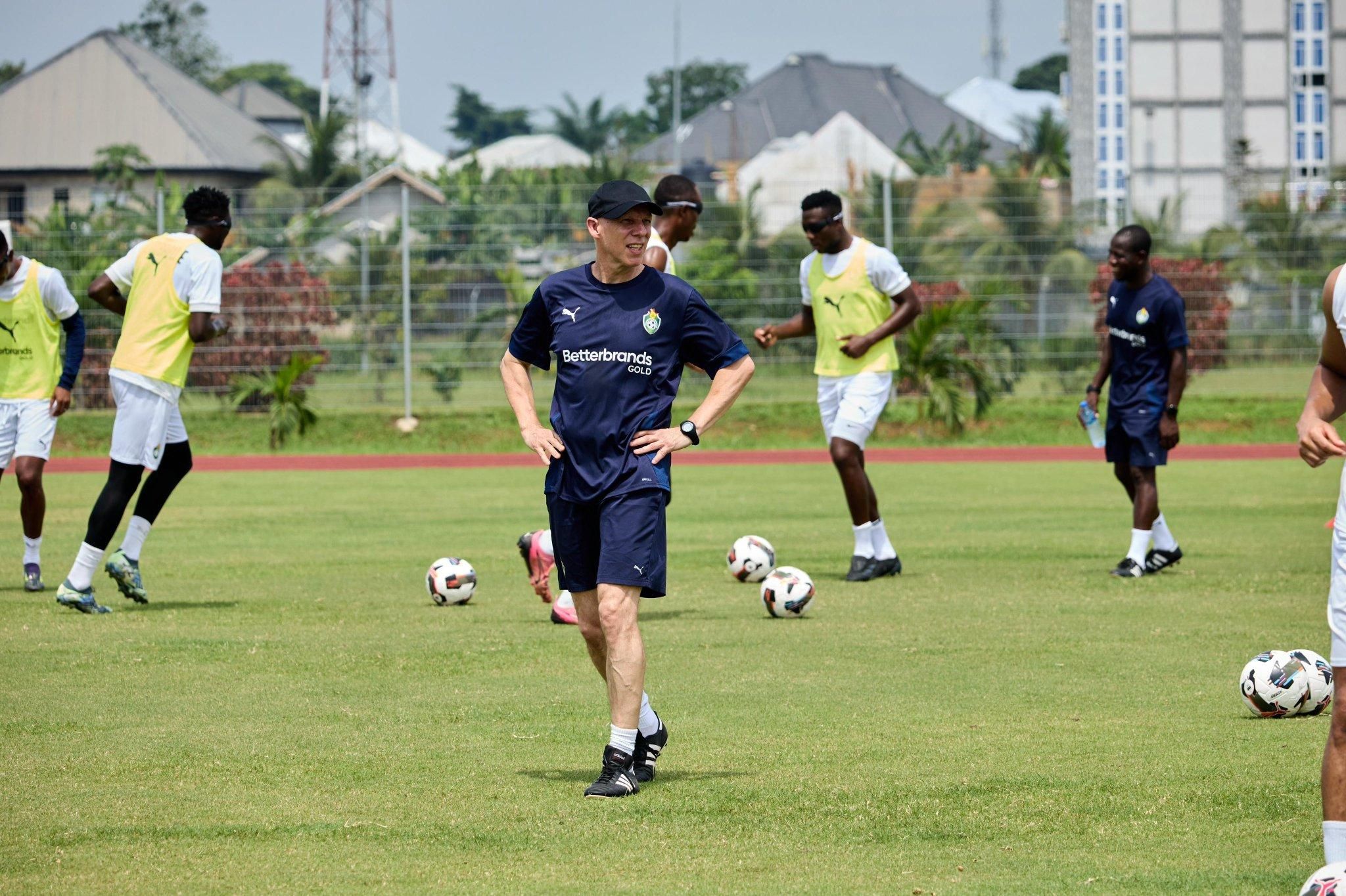 Zimbabwe training ahead of Nigeria match. Photo Credit X 