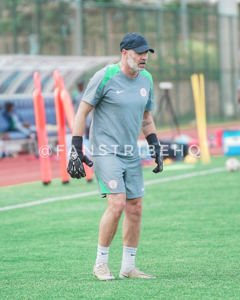 Jean Daniel Padovani, the Goalkeeping coach of the Super Eagles of Nigeria