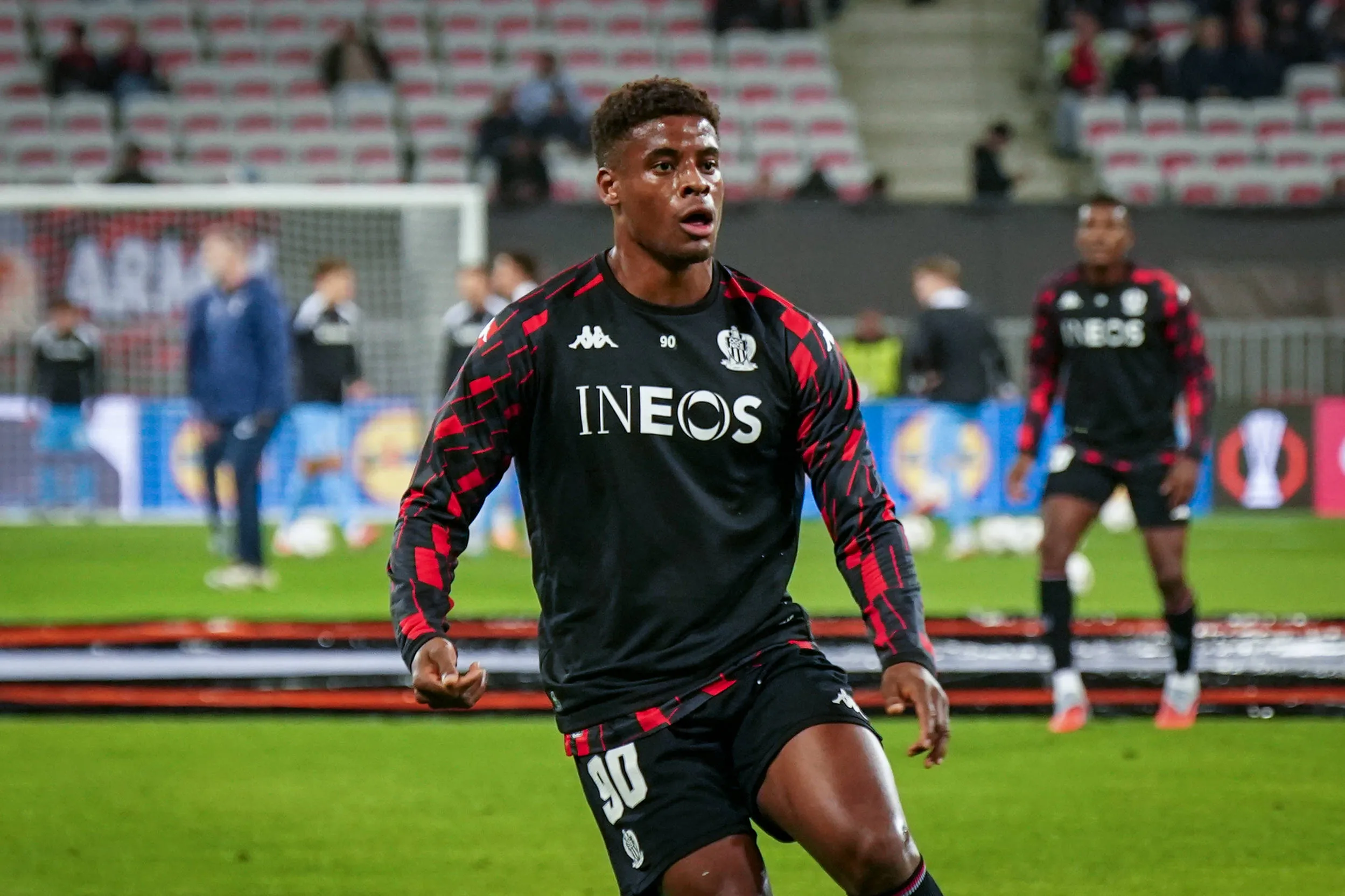 Spanish-Nigeria and OGC Nice forward Kevin Carlos