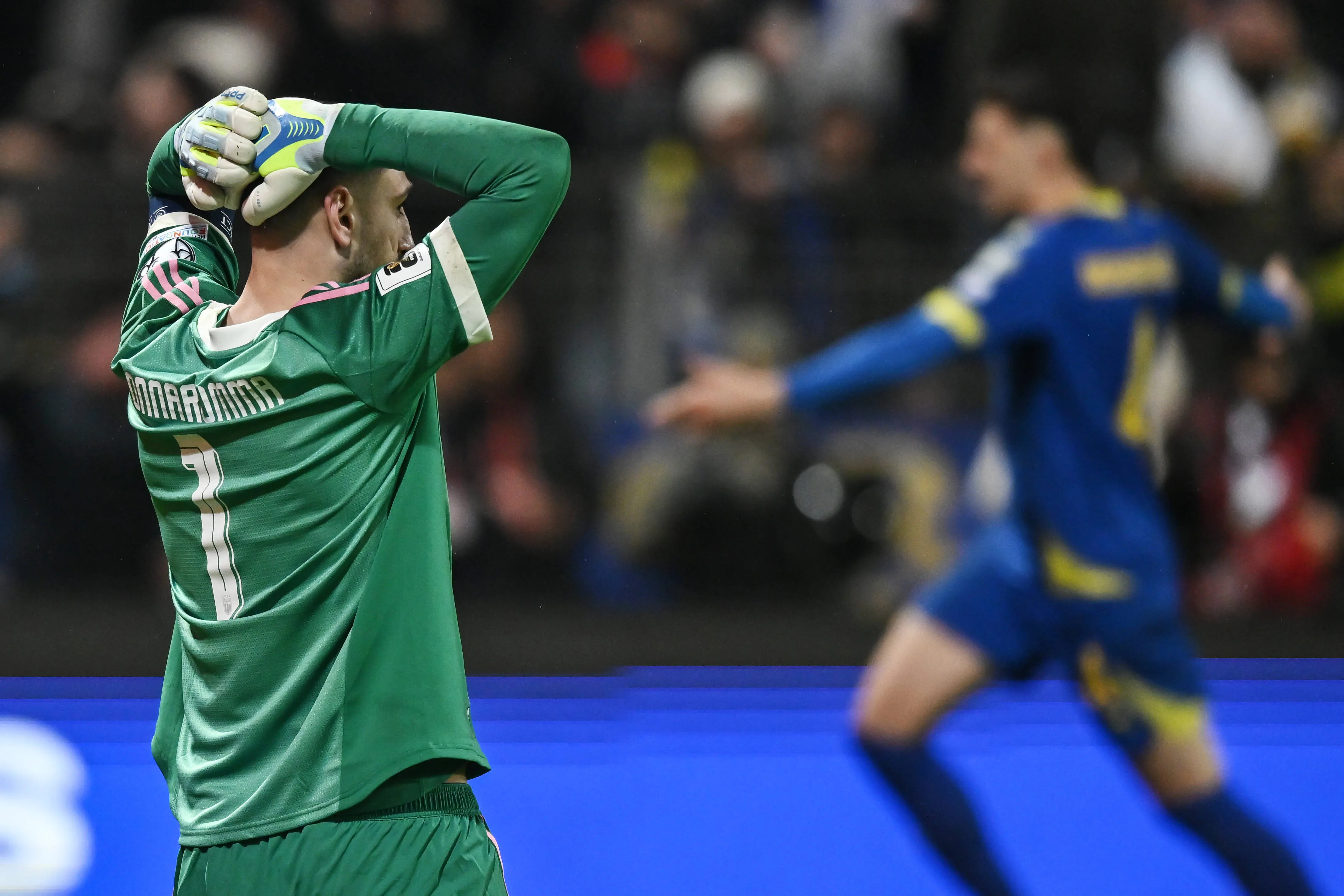 Gianluigi Donnarumma's Italy are set to miss out on the 2026 FIFA World Cup