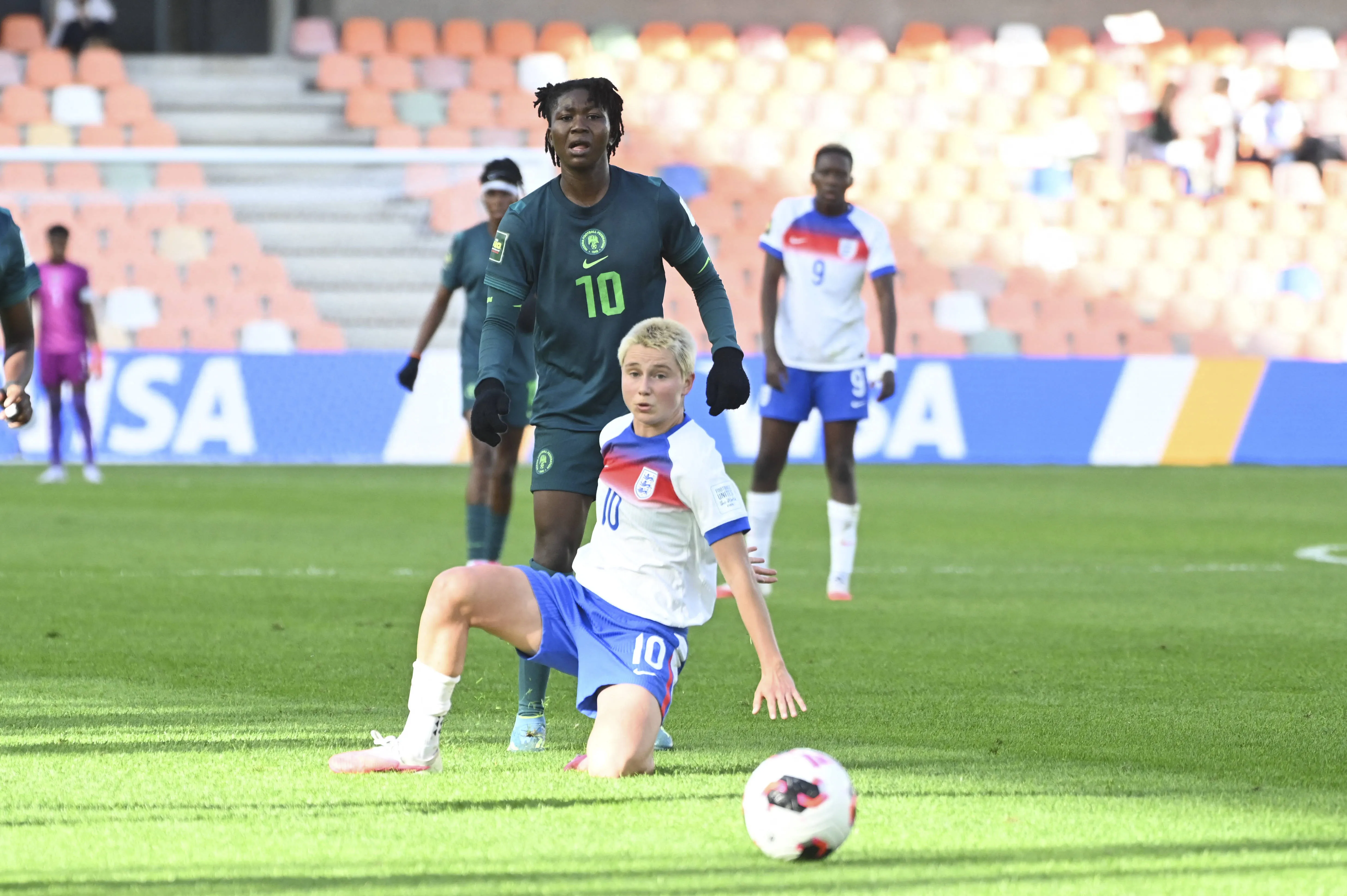 Nigeria Falconets at World Cup.