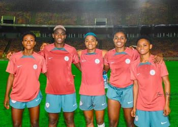 WATCH: Super Falcons and Tenerife star Gift Monday bags brilliant brace to sink Rasheedat Ajibade’s Atletico Madrid