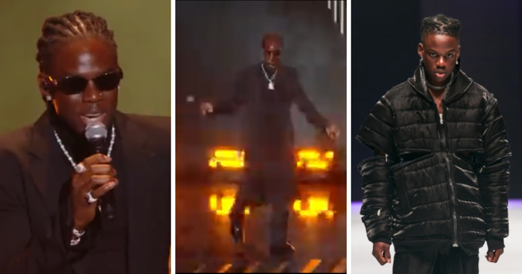 Watch: Rema lights up 2023 Ballon d’Or awards with star-studded performance