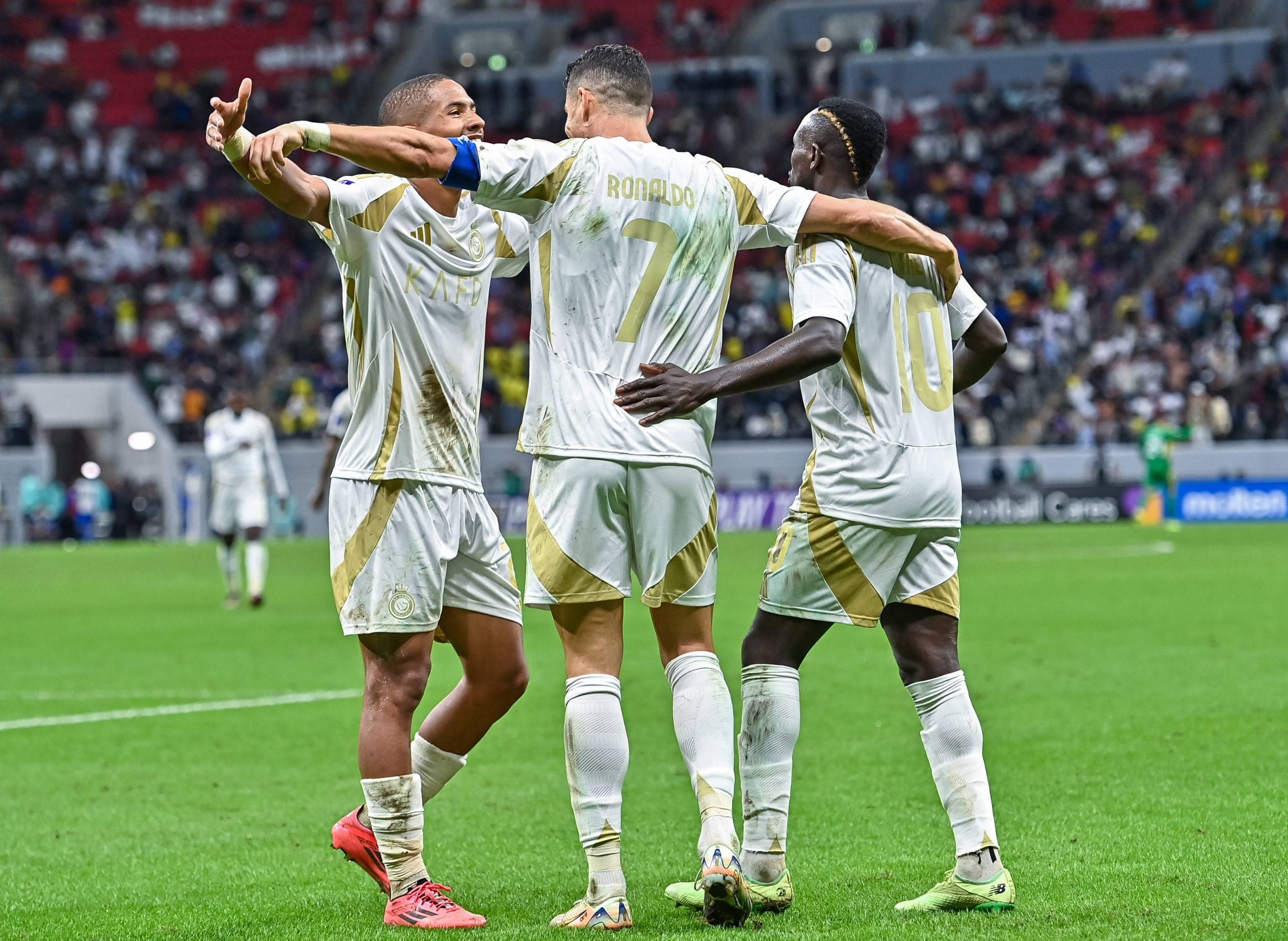 Cristiano Ronaldo and Sadio Mane