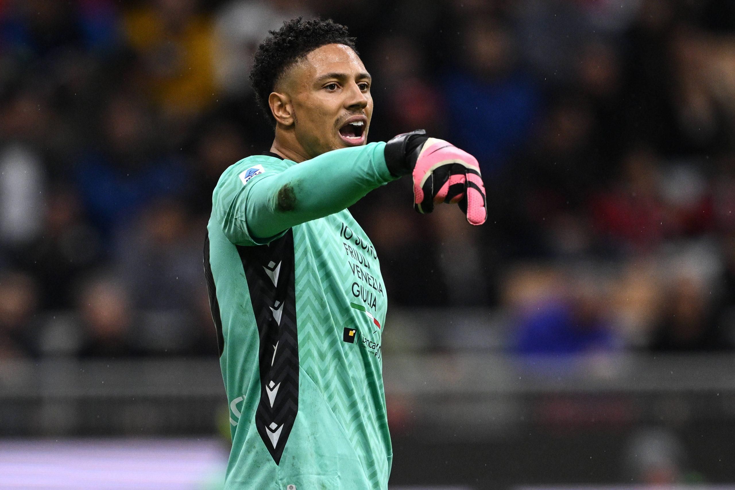 Nigeria Super Eagles and Udinese goalkeeper Maduka Okoye 