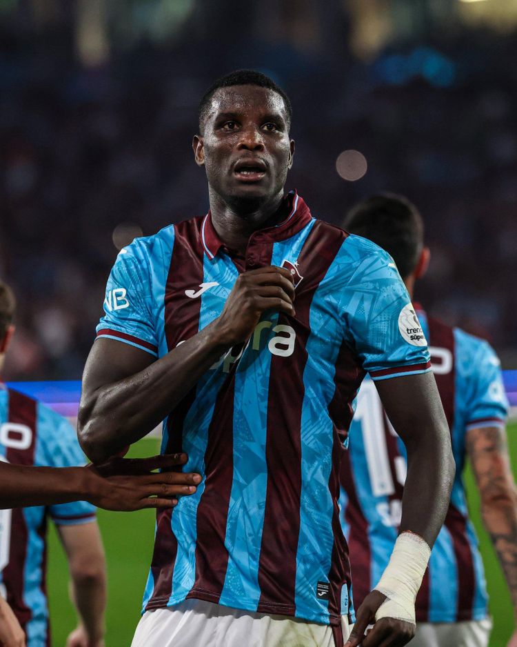 Nigeria and Trabzonspor striker Paul Onuachu 