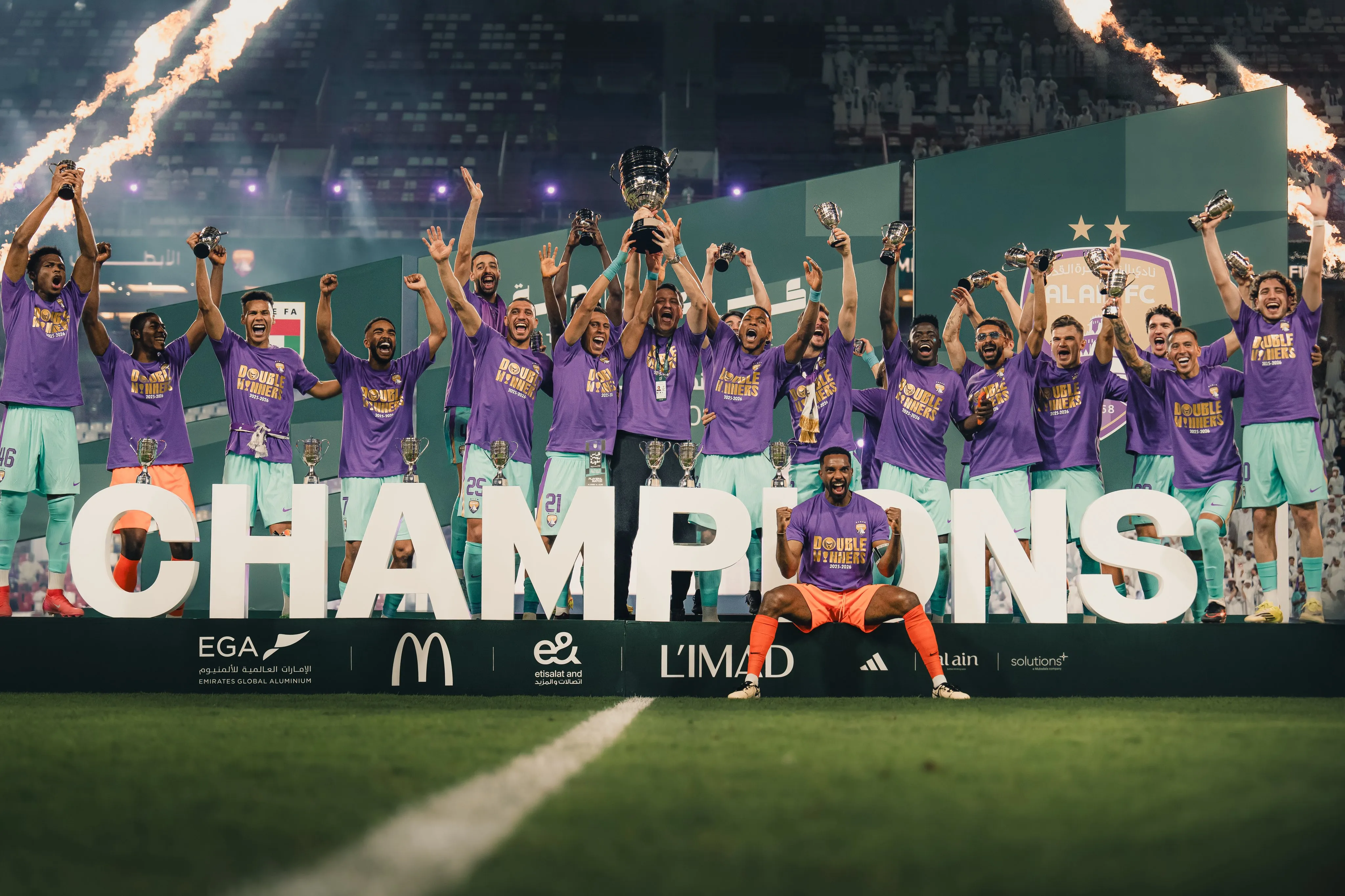 Al Ain celebrate title win in UAE
