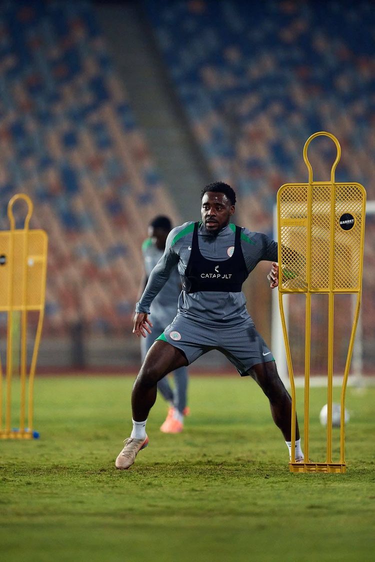 Super Eagles in training