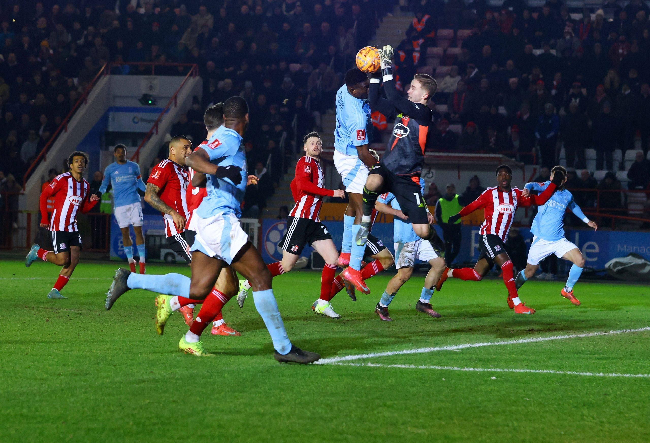 Taiwo Awoniyi collision (Photo credit: Imago)
