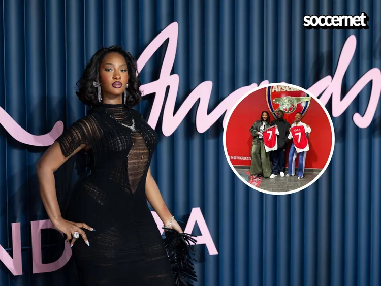 Watch: Arsenal star teams up with Nigerian superstar Tems in exciting new collaboration