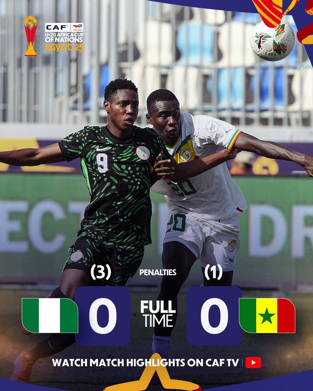 Nigeria vs Senegal U20