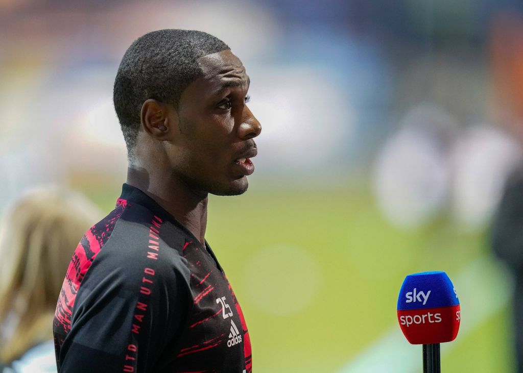 Odion Ighalo during the Carabao Cup match between Luton Town and Manchester United