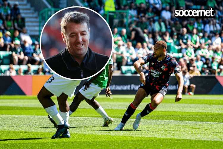 Ex-England forward backs Cyriel Dessers to win prestigious award over Celtic, Heart stars