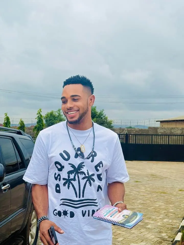 Super Eagles goalkeeper Ojo Olorunleke 
