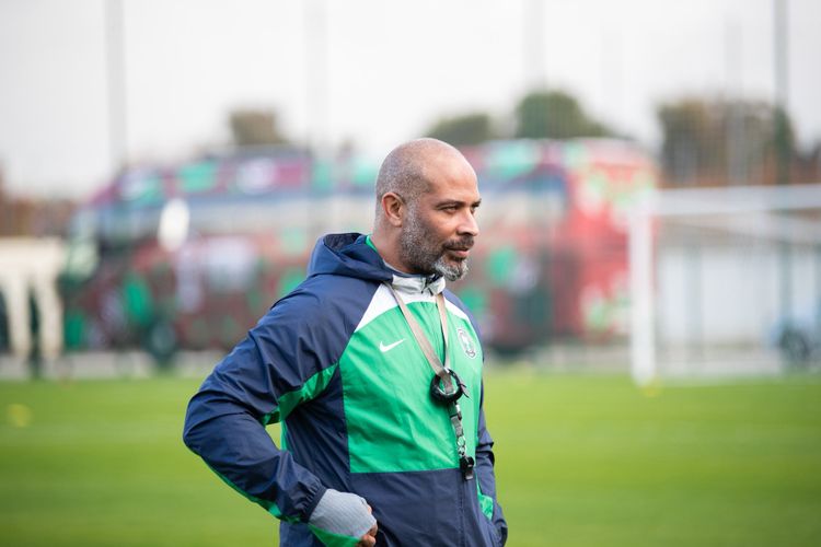 Super Eagles boss Eric Chelle 