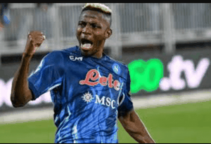 Napoli’s Victor Osimhen nominated for ‘best celebration’ of 2022 award