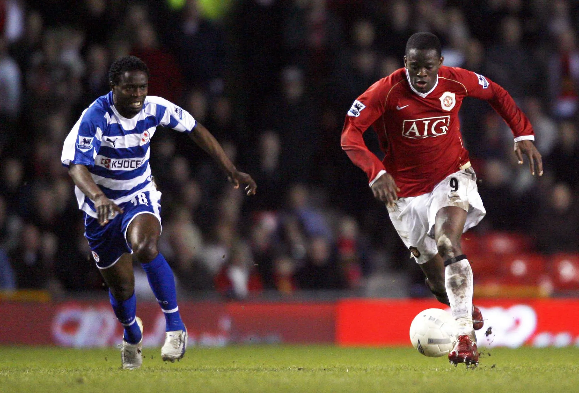 Picture of Louis Saha and Sam Sodje 