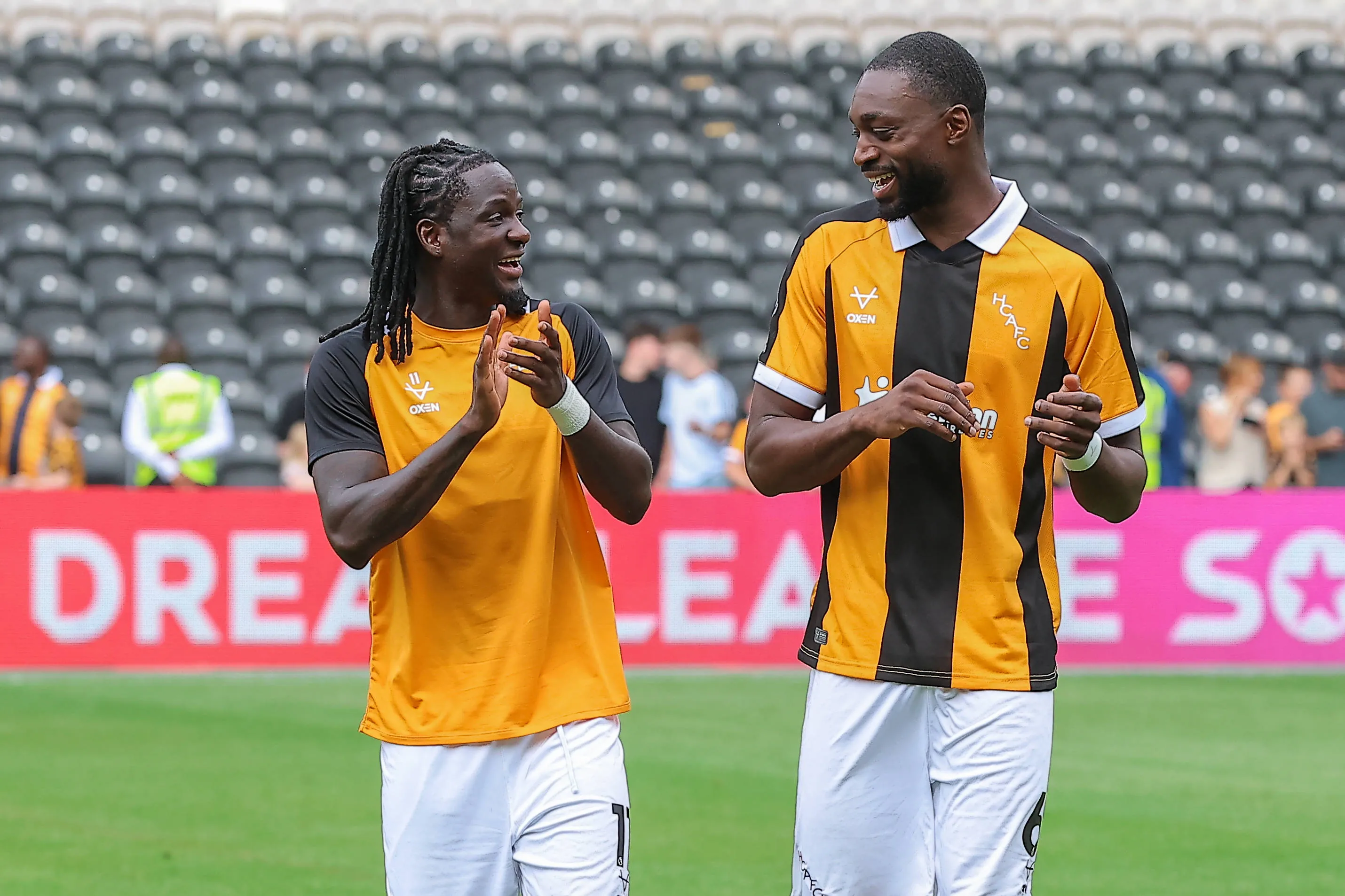 Nigeria stars David Akintola and Semi Ajayi