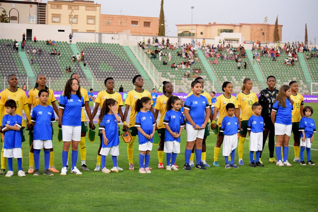 Bayana Bayana of South Africa WAFCON match between South Africa and Mali 