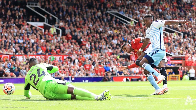 “Really clever”– Former English international showers praise on Nottingham’s Awoniyi after Manchester United clash