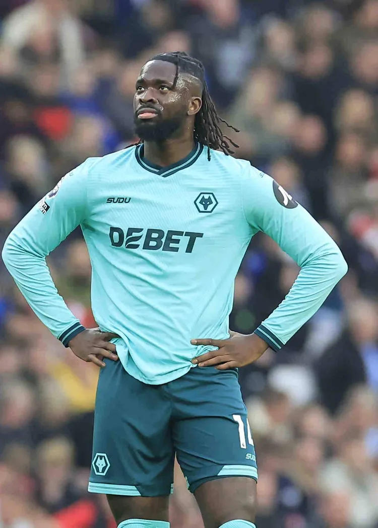 Nigeria and Wolves star Tolu Arokodare. 