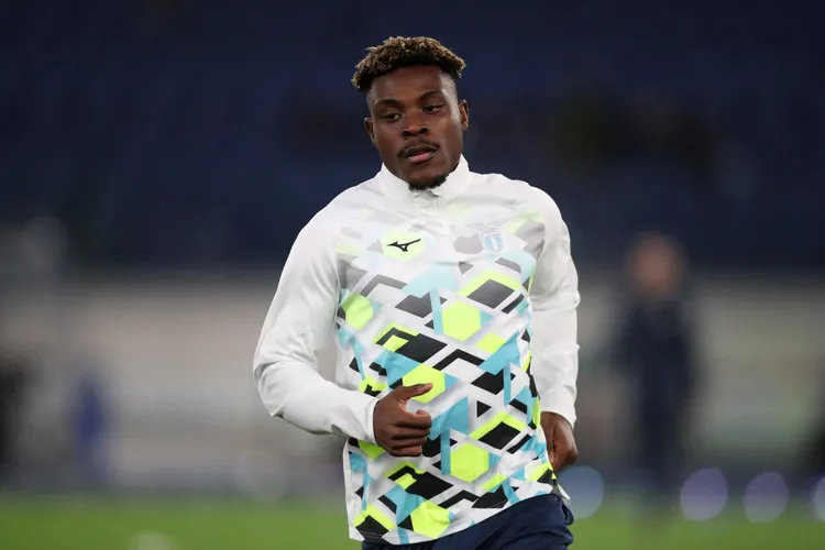 Nigeria and Lazio star Fisayo Dele-Bashiru.