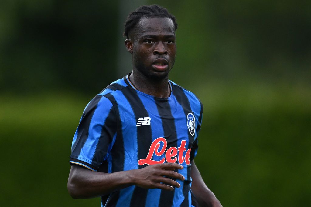 Kamaldeen Sulemana in action for Atalanta