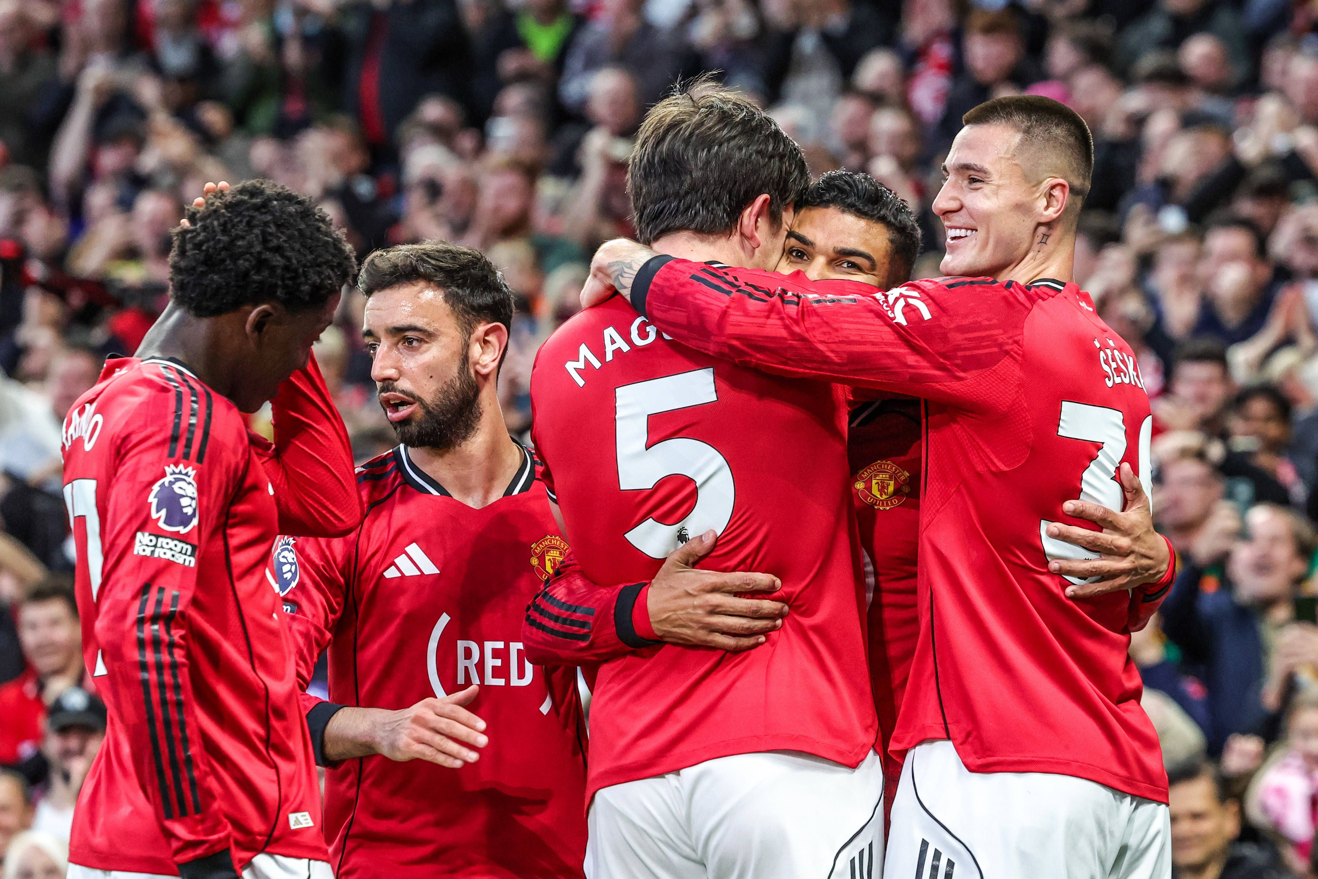 Manchester United players