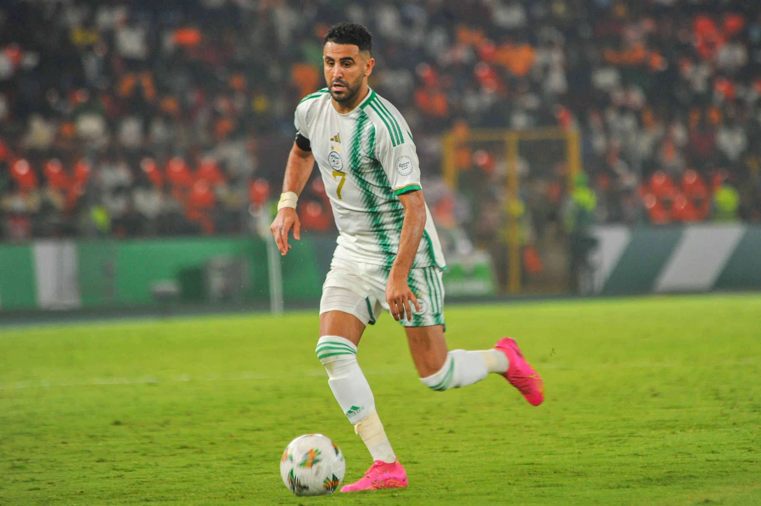 Riyad Mahrez of Algeria ahead of AFCON 2025