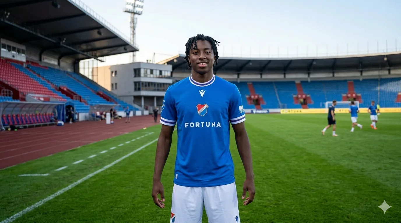 Super Eagles and Banik Ostrava youngster Abdullahi Bewene 