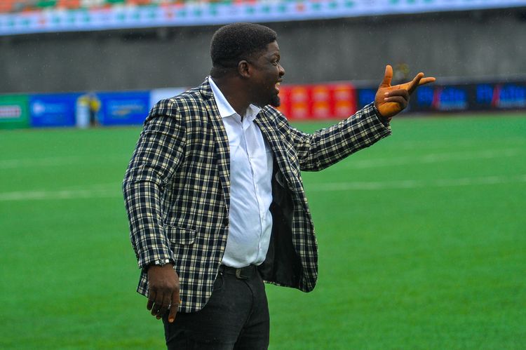 Super Eagles assistant coach and Remo Stars head coach Daniel Ogunmodede.