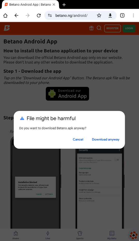 Betano App – Download for free on Android & iOS 2026