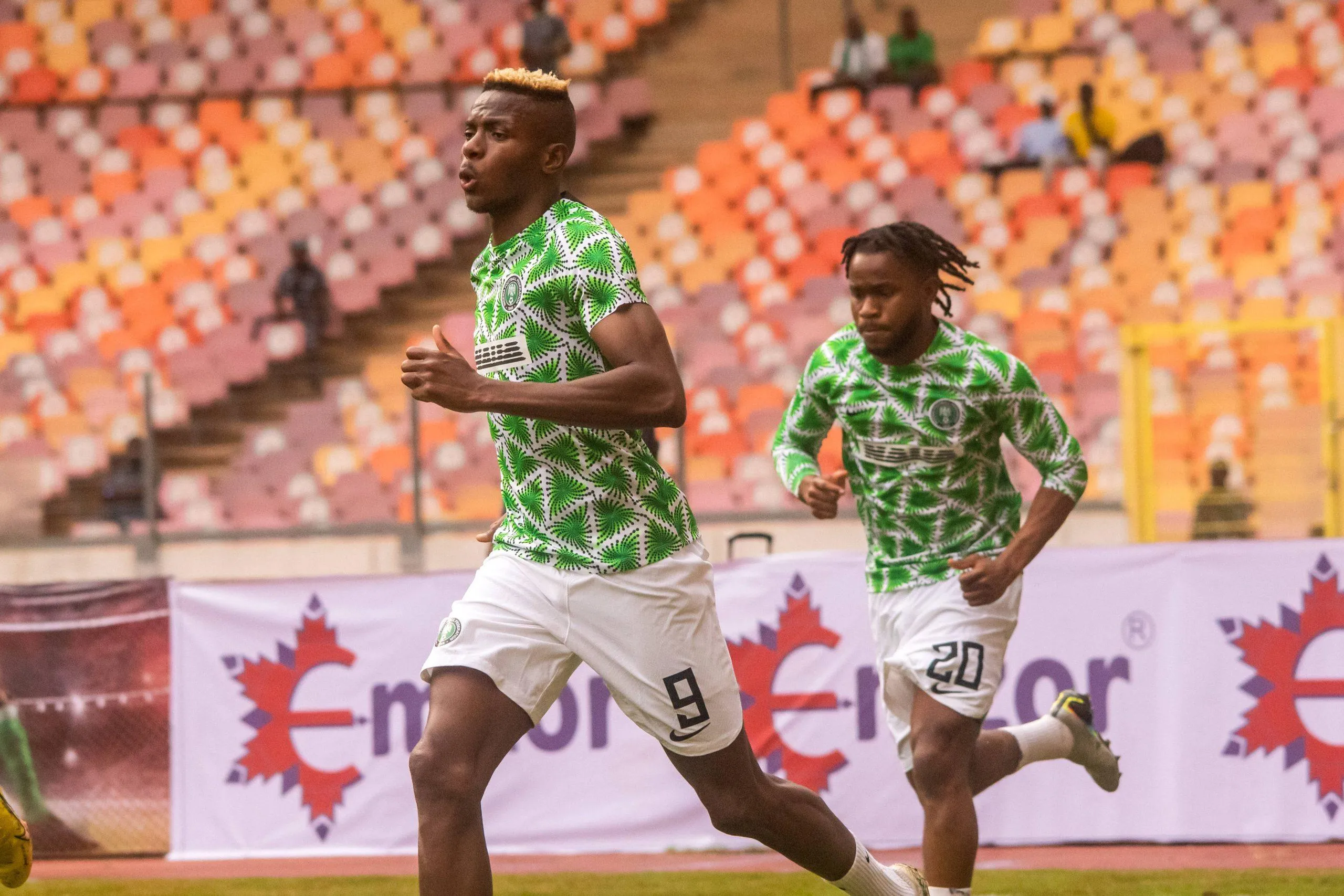 Victor Osimhen and Ademola Lookman