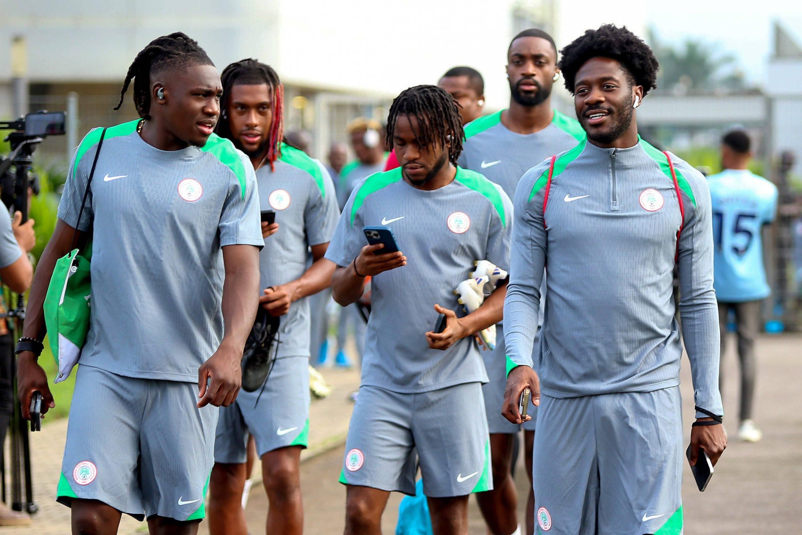 Super Eagles players