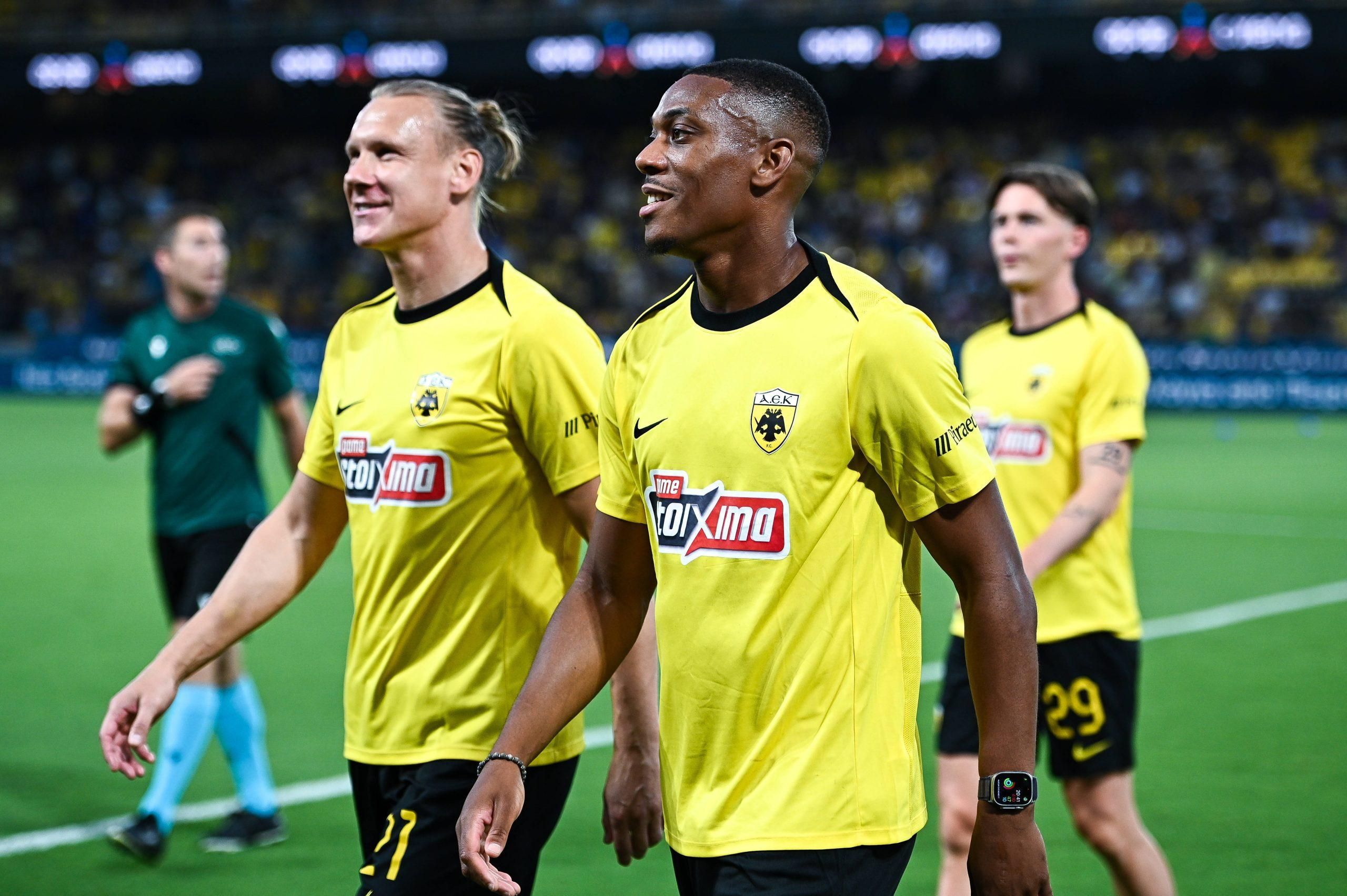Anthony Martial at AEK Athens